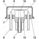 BOSCH 0261230110 Датчик давления и температуры 0261230110