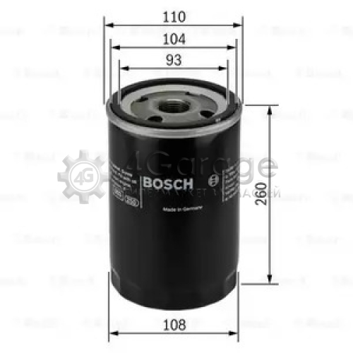 BOSCH 0451403001 Фильтр масляный