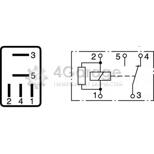 BOSCH 0332201107 Реле 0332201107