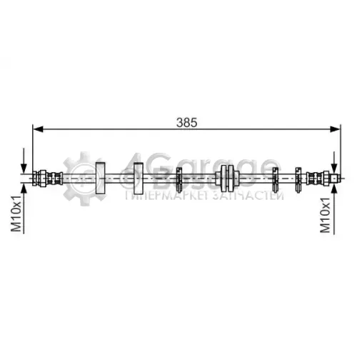 BOSCH 1987476438 Тормозной шланг