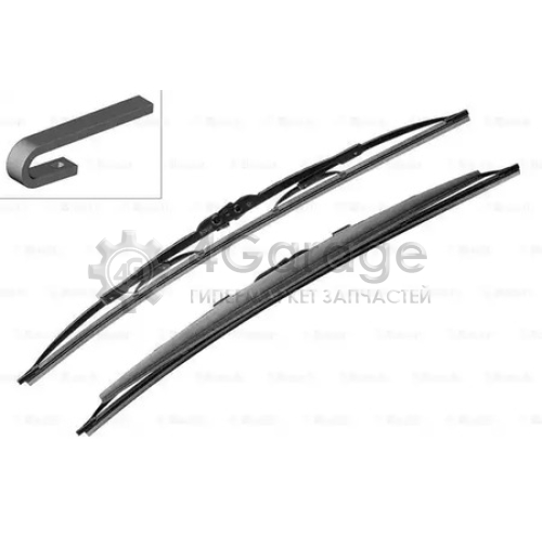 BOSCH 3397118306 Стеклоочистители TWIN spoiler (600+475=2шт.)