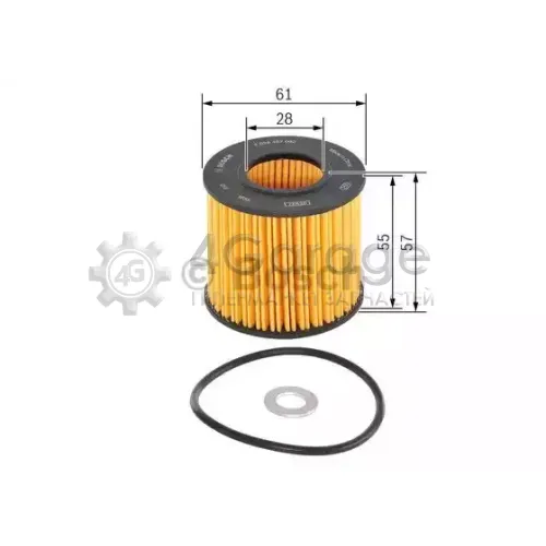 BOSCH F026407092 Вставка масляного фильтра