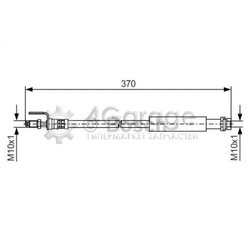 BOSCH 1987481487 Тормозной шланг