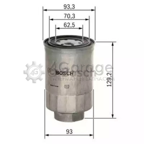 BOSCH 1457434438 Фильтр топливный