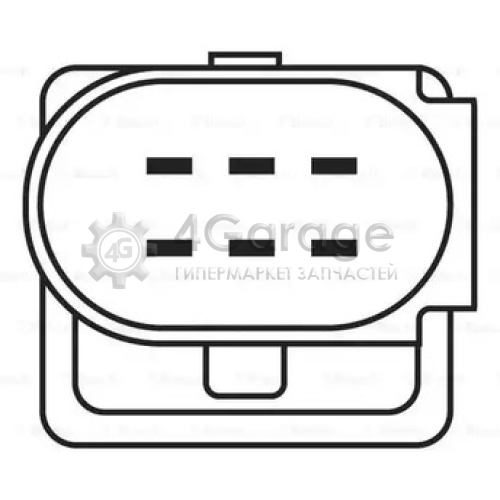 BOSCH 0258007353 Лямбда зонд 0258007353