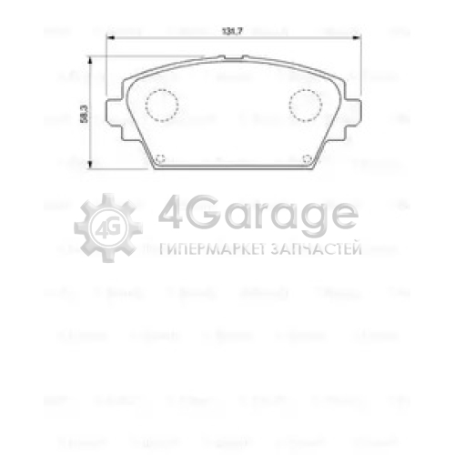 BOSCH 0986424791 Тормозные колодки 0986424791