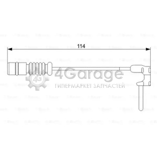BOSCH 1987473011 Датчик износа торм колодок в Красноярске