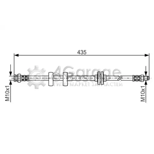 BOSCH 1987476788 Тормозной шланг