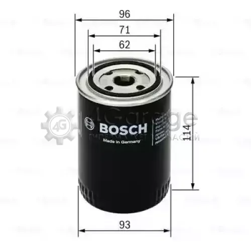 BOSCH 0451104014 Фильтр масляный