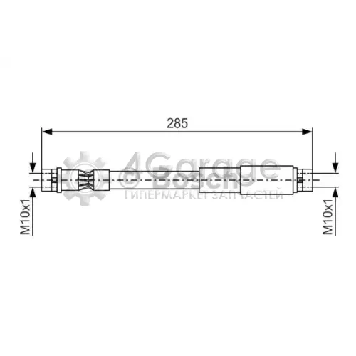 BOSCH 1987476406 Тормозной шланг