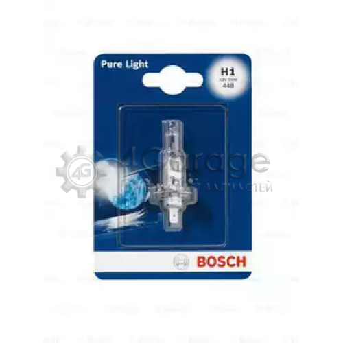 BOSCH 1987301005 Лампа STANDARD H1 12V 55W [блистер] 1987301005