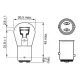 Лампа TRUCKLIGHT P21/5W 24V 21/5W 1987302524 BOSCH 1987302524 в Нижнем Новгороде
