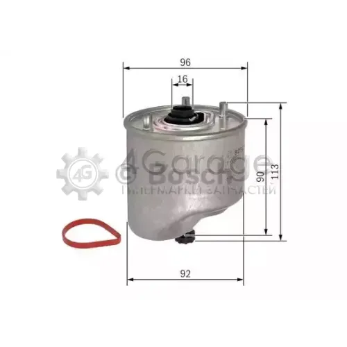 BOSCH F026402864 Фильтр топливный