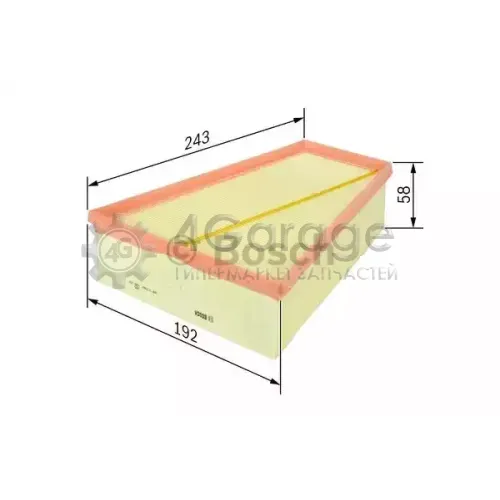 BOSCH 1457433573 Фильтр воздушный