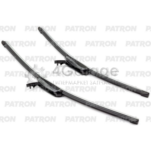 Щетки стеклоочистителя 53см + 46см к кт плоская Hook/под крюк FIAT / MAZDA / VAG PATRON PWB520FS в Ростове-на-Дону