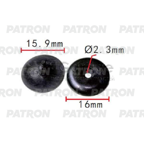 PATRON P371644 Клипса пластмассовая Audi Seat Skoda Volkswagen применяемость: 0