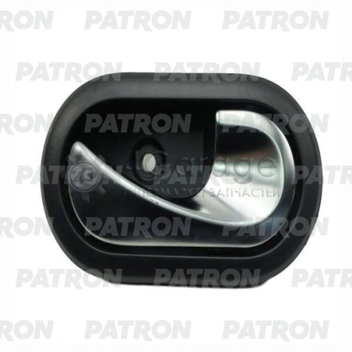 Ручка двери внутр передн=задн (прав) RENAULT: Duster, Sandero 07-12 (хром\черн) PATRON P201073R в Нижнем Новгороде