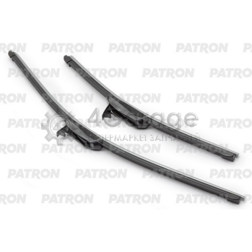 PATRON PWB400CS Щетки стеклоочистителя 61см + 41см к кт плоская Hook/под крюк HYUNDAI / KIA / LADA / MAZDA / NISSAN