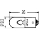 HELLA 8GP002067121 Лампа T4W 12V BA9s 8GP002067 121