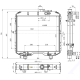LUZAR LRc0366b Радиатор охлаждения для автомобилей ГАЗ 66