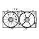 LUZAR LFK1908 Электровентилятор охлаждения для автомобилей Toyota Camry (XV40) (07-) 3.5i (2 вент.) (с кожухом)