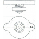 LUZAR LL0809 Крышка (пробка) радиатора для автомобилей Hyundai/Kia/Nissan/Mazda/Toyota/Honda 0.9 bar (большой клапан)