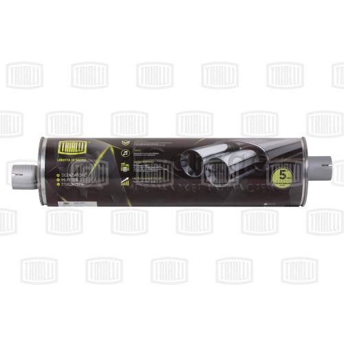 Глушитель осн. для а/м ГАЗ 3302 (EMM 0303) TRIALLI EMM0303 в Ростове-на-Дону