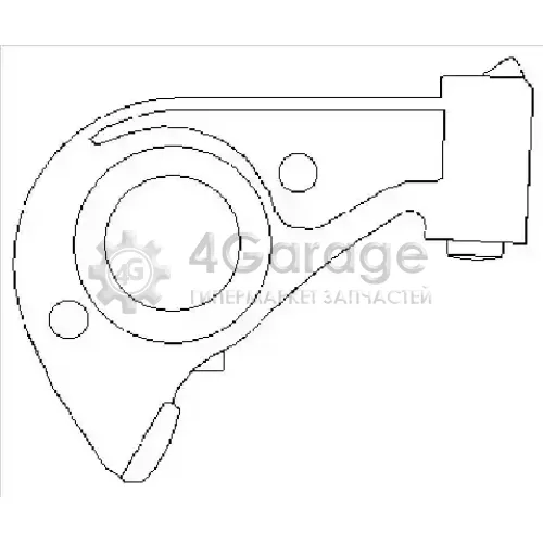 BGA HL5309 КОРОМЫСЛО REN ESPACE/MASTER III/TRAFIC II/VEL SATIS 2.2dCi/2.5dCi 00 (с гидрокомп.)