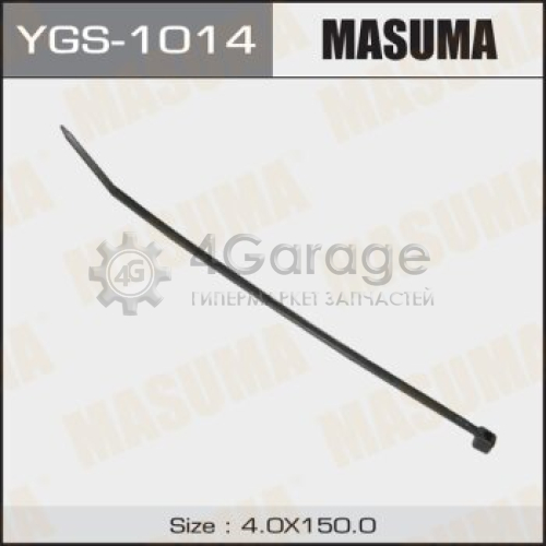 Хомут пластиковый MASUMA черный 4х150 (уп.100шт) MASUMA YGS1014 в Нижнем Новгороде