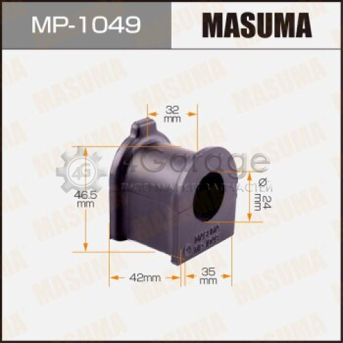 MASUMA MP1049 Втулка стабилизатора MASUMA /front /IPSUM/ ACM21 [уп.2]