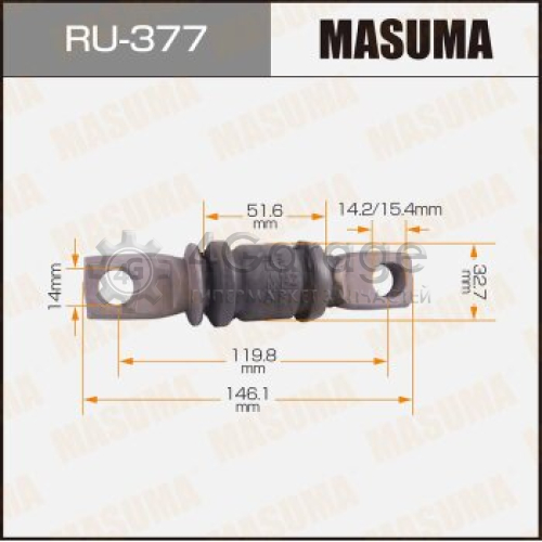 MASUMA RU377 Сайлентблок MASUMA Harrier /##U1#/ front Fr