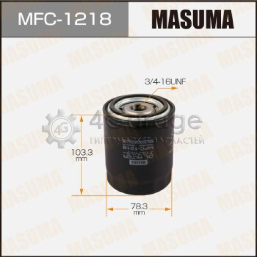 MASUMA MFC1218 Масляный фильтр C-207L MASUMA