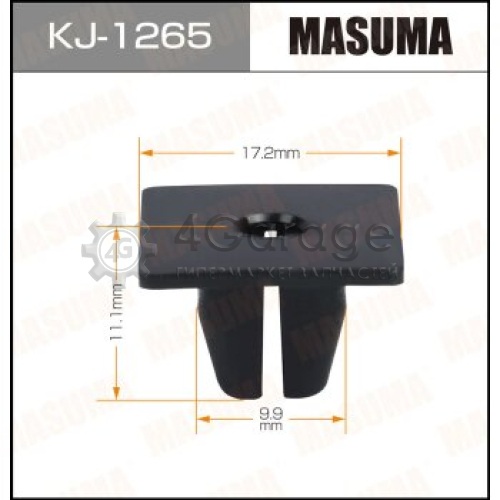 Клипса автомобильная (автокрепеж) MASUMA 1265-KJ [уп.50] MASUMA KJ1265 в Нижнем Новгороде