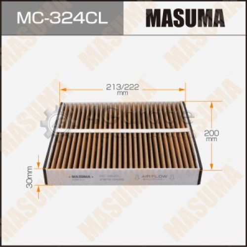Салонный фильтр AC-201 MASUMA угольный (1/40) MASUMA MC324CL в Нижнем Новгороде