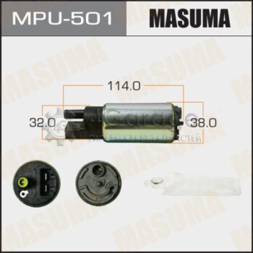 MASUMA MPU501 Бензонасос MASUMA, OUTLANDER, MAZDA 6 / CW5W, GH1#, сетка MPU-002