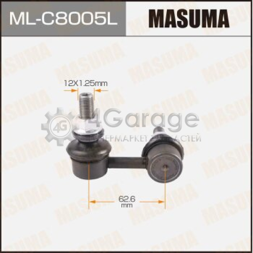 MASUMA MLC8005L Стойка стабилизатора (линк) MASUMA rear TRIBECA LH