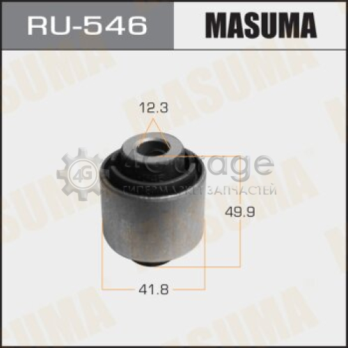 MASUMA RU546 Сайлентблок MASUMA CR-V/ RE3, RE4 rear