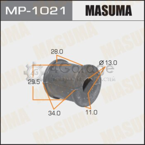 MASUMA MP1021 Втулка стабилизатора MASUMA /rear/ Camry/ SV3#, SV4# [уп.2] в Красноярске