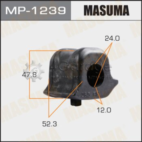 MASUMA MP1239 Втулка стабилизатора MASUMA /front/ NX200, NX200T/ ZGZ15L, AGZ10L [уп.1] RH