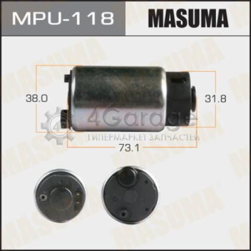 MASUMA MPU118 Бензонасос MASUMA, GX470, HIACE / UZJ120L, TRH200K