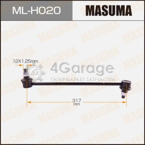 MASUMA MLH020 Стойка стабилизатора (линк) MASUMA front CR-V/ RE3, RE4