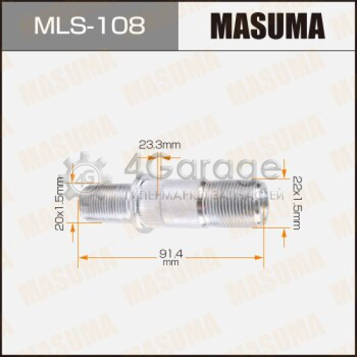 MASUMA MLS108 Шпилька для грузовика MASUMA OEM_8-97081-585-1 Isuzu