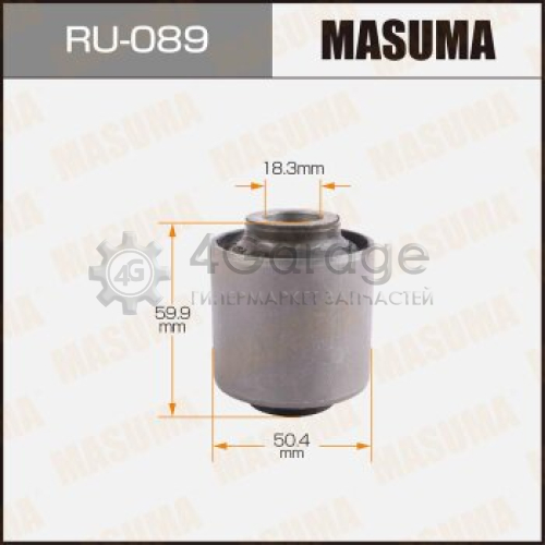 MASUMA RU089 Сайлентблок MASUMA Land Cruiser /#J8#/ Rear тяга прод. кор. R