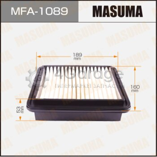 MASUMA MFA1089 Воздушный фильтр A-966 MASUMA (1/40)