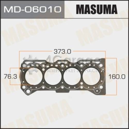 MASUMA MD06010 Прокладка Головки блока MASUMA, G16A (графит-эластомер) Толщина 1,60 мм (1/10)