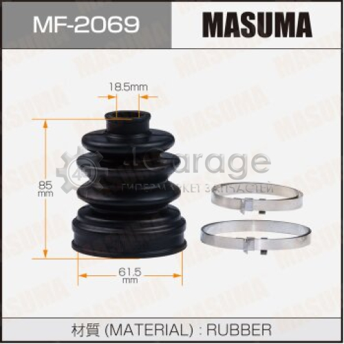 MASUMA MF2069 Пыльник ШРУСа MASUMA MF-2069