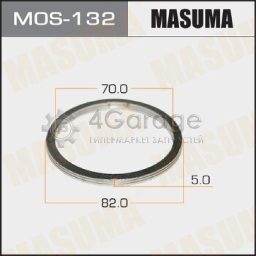 Кольцо глушителя MASUMA 70 х 82 MASUMA MOS132 в Москве