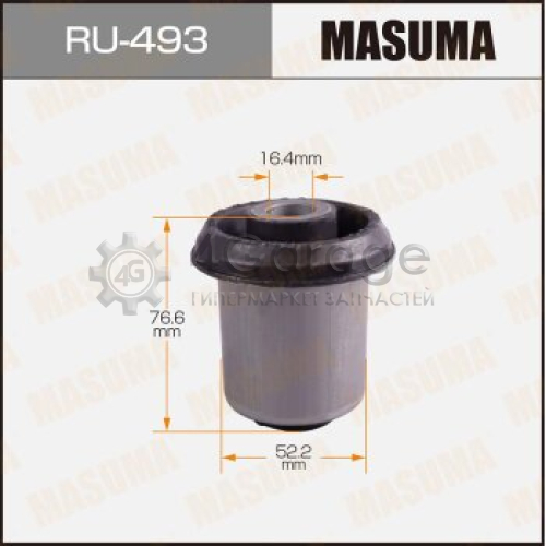 MASUMA RU493 Сайлентблок MASUMA PAJERO/MONTERO/ V64W, V65W, V68W front low