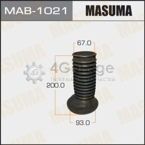 MASUMA MAB1021 Пыльник стоек MASUMA