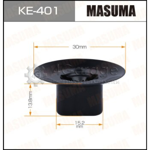Клипса автомобильная (автокрепеж) MASUMA 401-KE [уп.50] MASUMA KE401 в Ростове-на-Дону